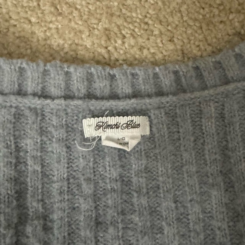 Uo Gray Sweater - image 2
